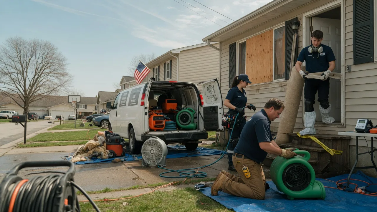 Water Damage Restoration in Moccasin, MT near me